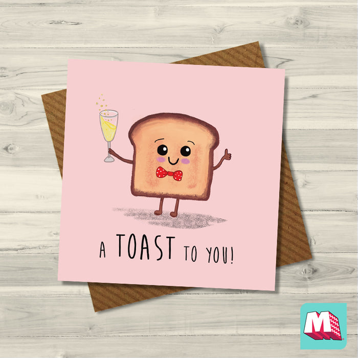 A Toast To You! Card