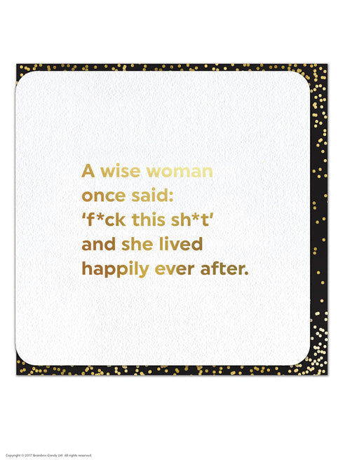 A Wise Woman - Maktus