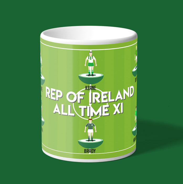 Rep of Ireland All Time XI Mug Subbuteo