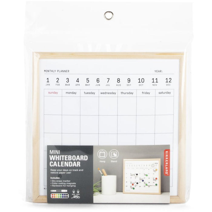 White Board Calendar Planner