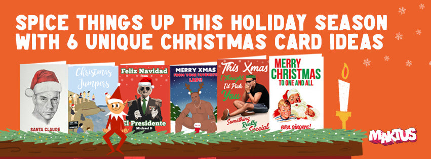 Spice thing up this Holiday Season with 6 unique Christmas Card Ideas