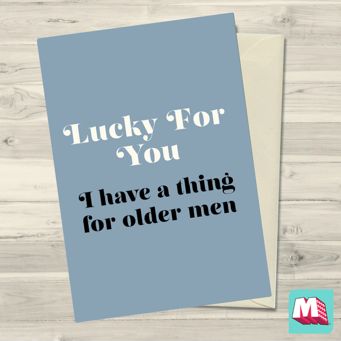 Lucky For You Greeting Card