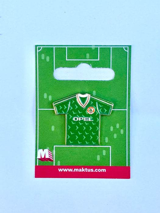 Irelands Italia 90 Jersey Enamel Pin