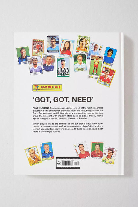 Panini Legends Sticker Book