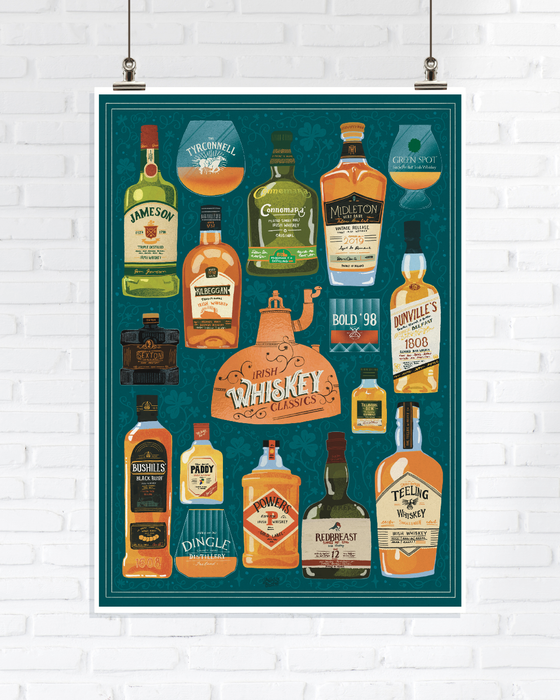 Irish Whiskeys Classics A3