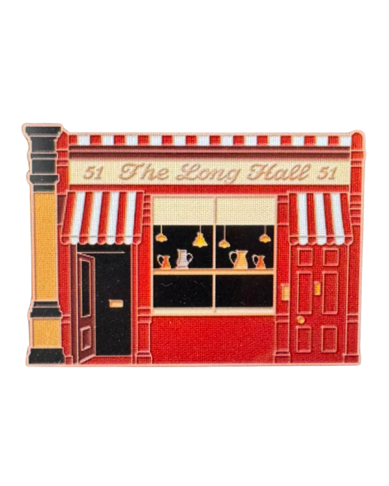 The Long Hall Pub Enamel Pin