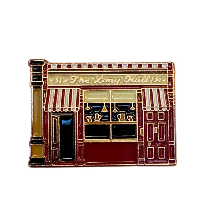 The Long Hall Pub Enamel Pin