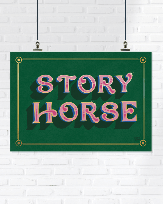 Story Horse A3 Print