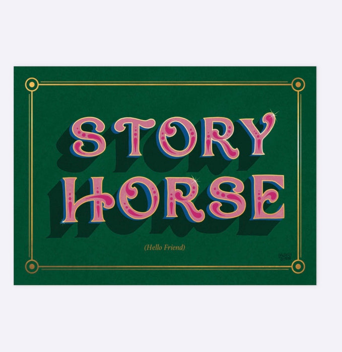 Story Horse Postcard