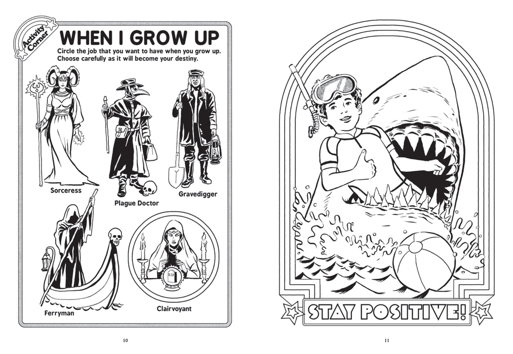 Let's Summon Demons: A Colouring & Activity Book