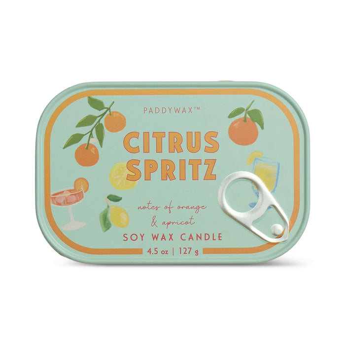 Orange Candle Tin - Orange Citrus Spritz