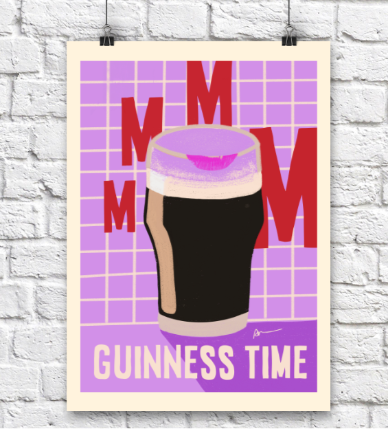 Guinness Time A3 Print