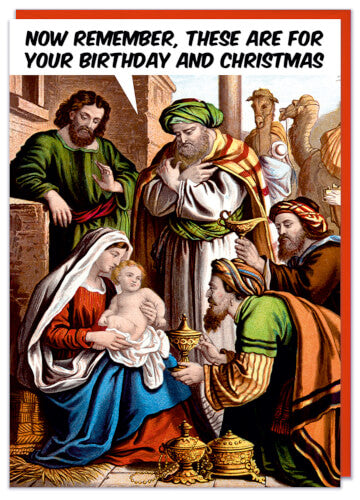 Jesus presents Card