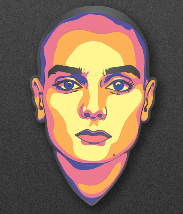 Sinead O'Connor enamel pin