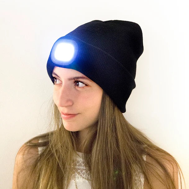 Rechargeable Light Up Beanie