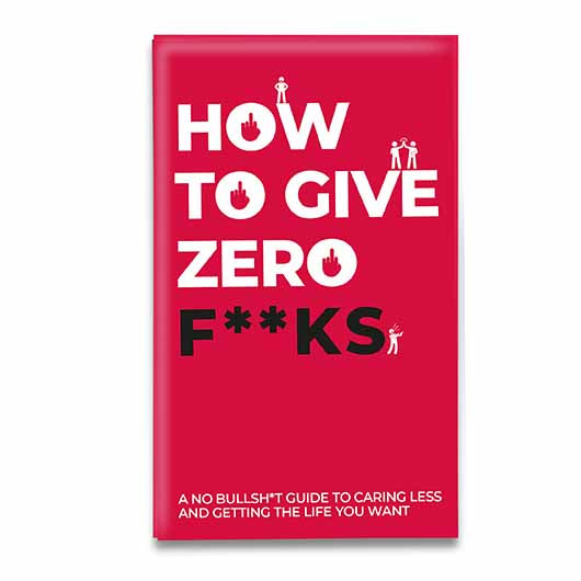 How To Give Zero Fucks - Card Game