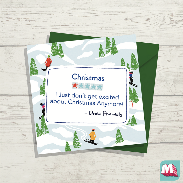 Drew Peabawls - Christmas card