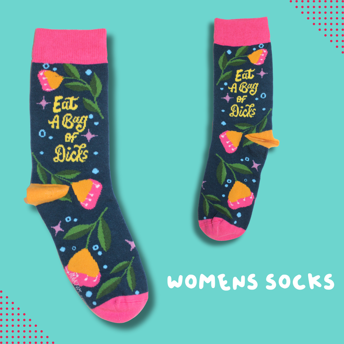 Eat a Bag of Dicks Women's Socks