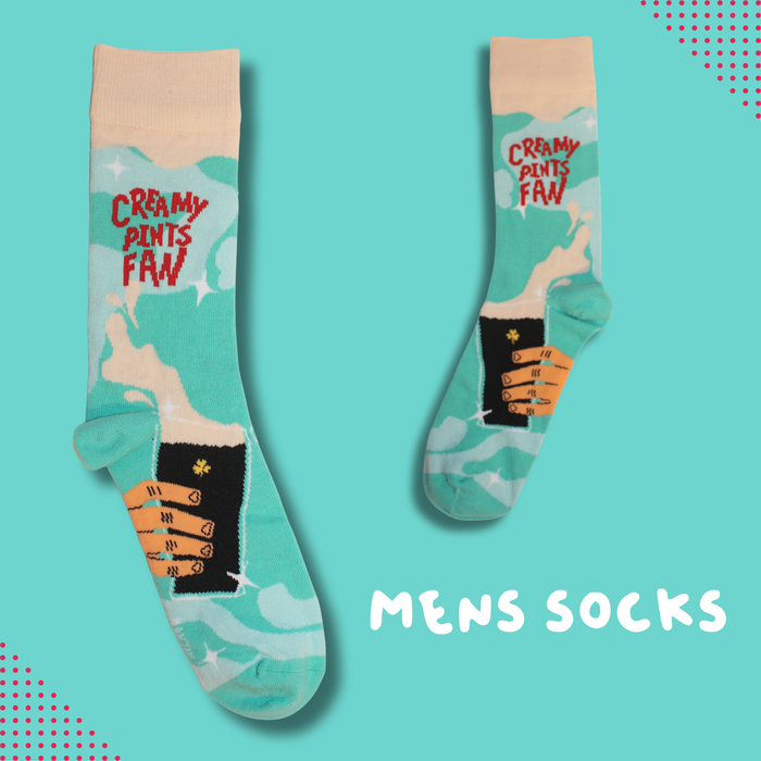 Creamy Pints Fan Men's Sock