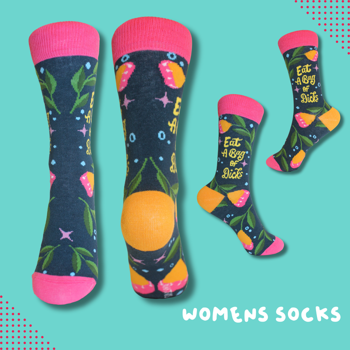 Eat a Bag of Dicks Women's Socks