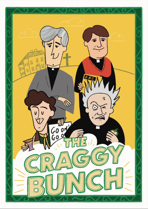 The Craggy Bunch A4 Print