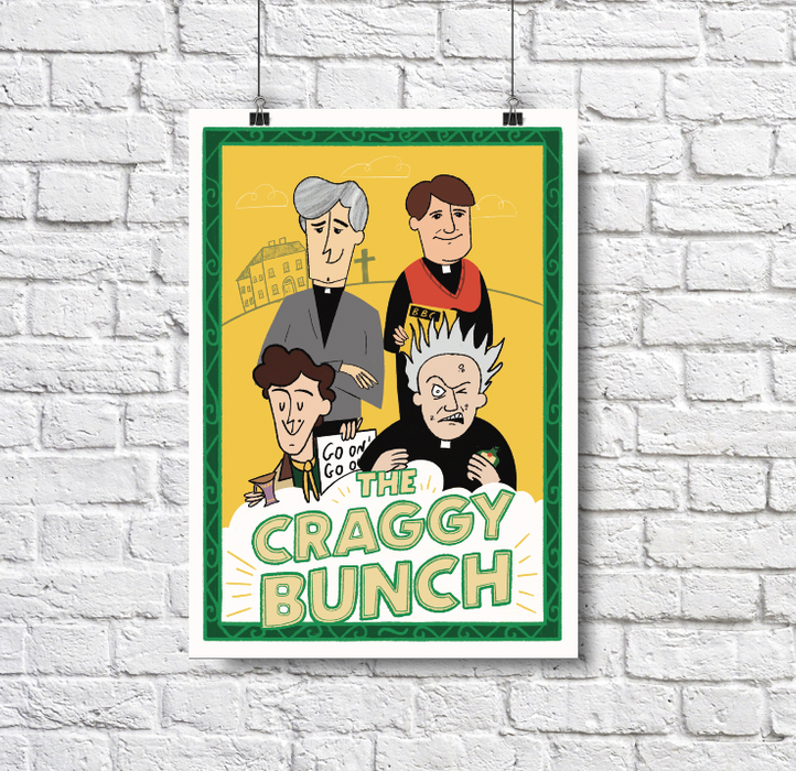 The Craggy Bunch A3 Print