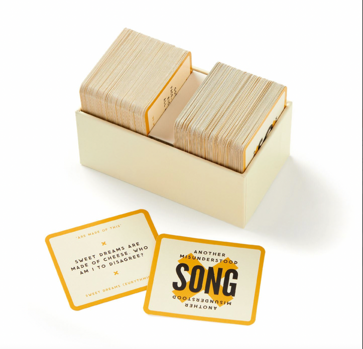 Misunderstood Songs Game