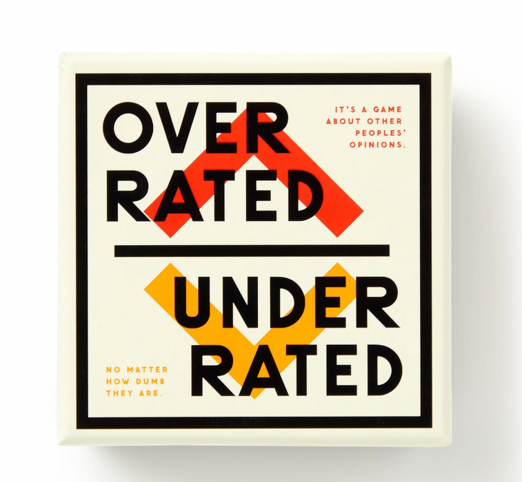 Overrated/Underrated Game