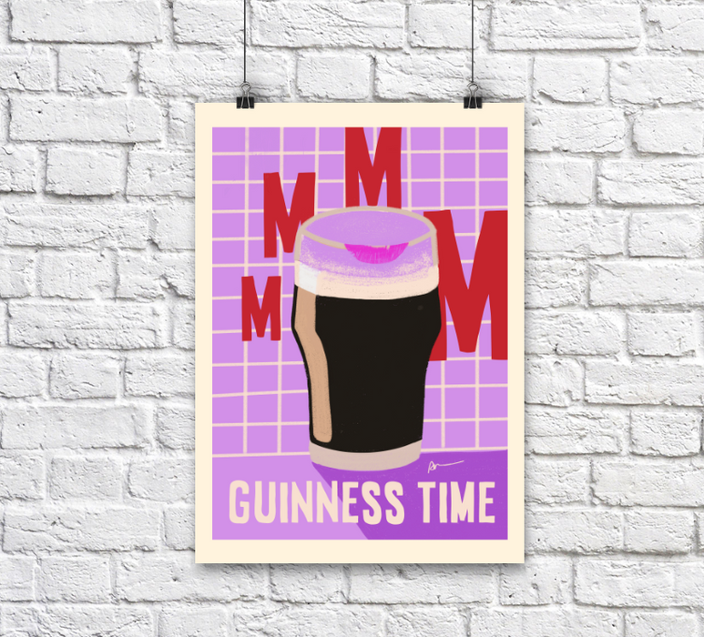 Guinness Time A4 Print