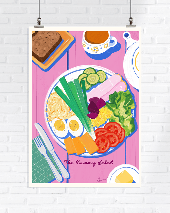 The Mammy Salad A4 Print
