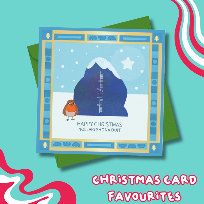 Happy Christmas Ogham Card