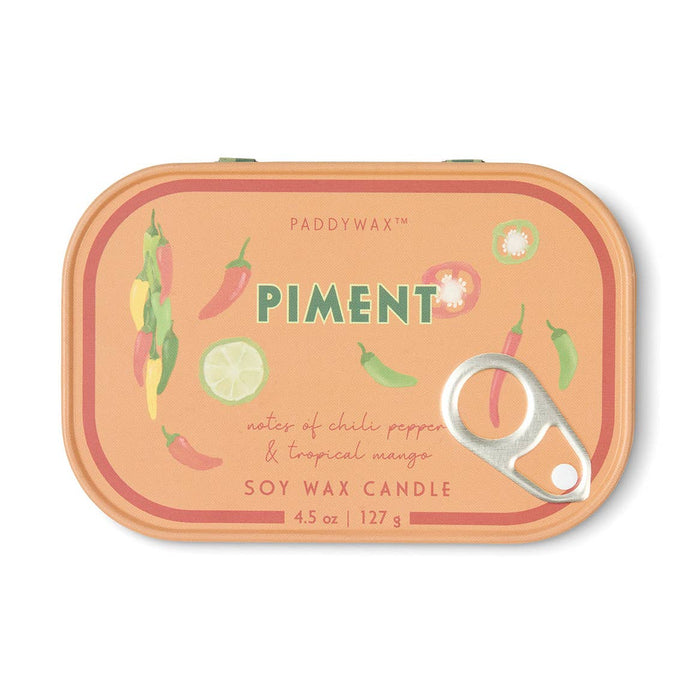 Piment Candle Tin - Chilli & Mango