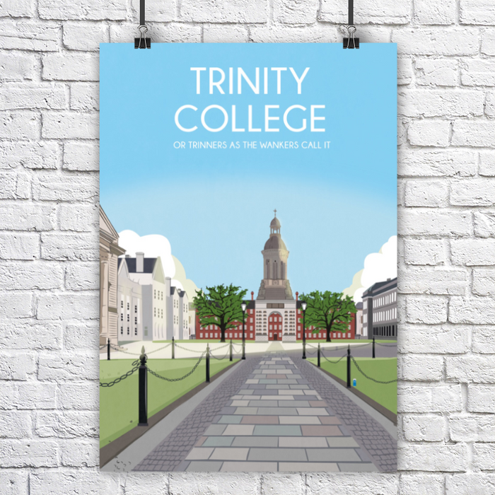 Trinity College A4 Print