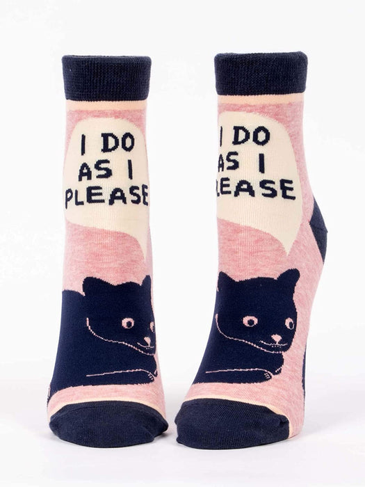 I Do As I Please Women's Socks