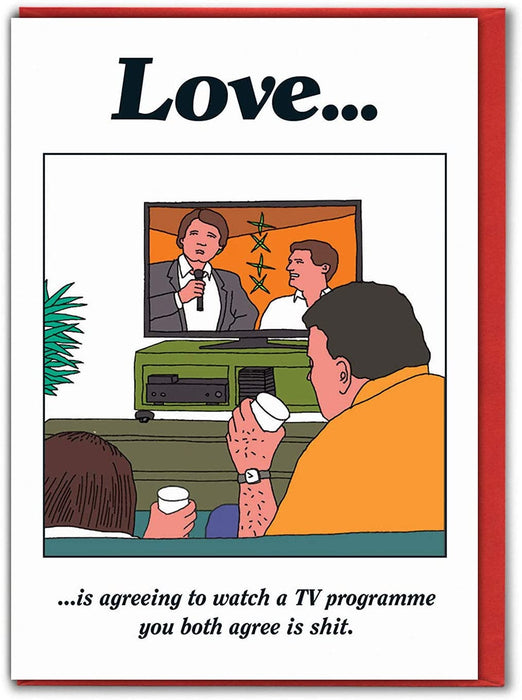 Love Shit TV Valentine