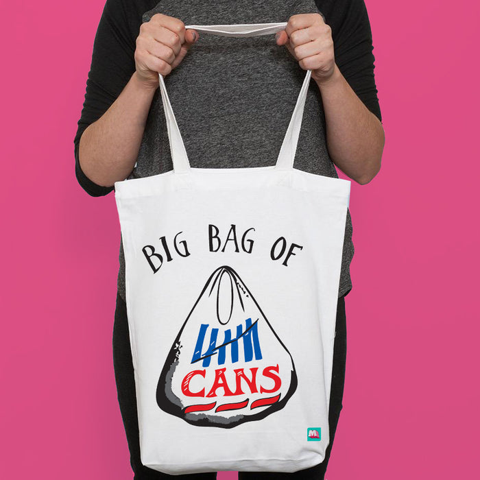 Big Bag of Cans Tote Bag