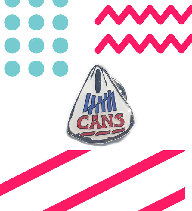 Bag Of Cans Enamel Pin - Maktus
