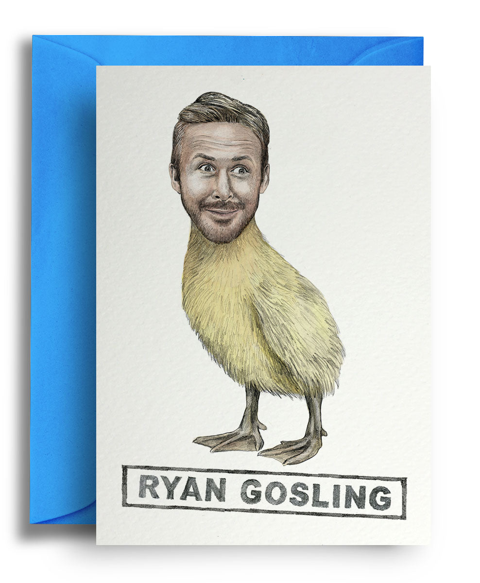 ryan gosling happy birthday card