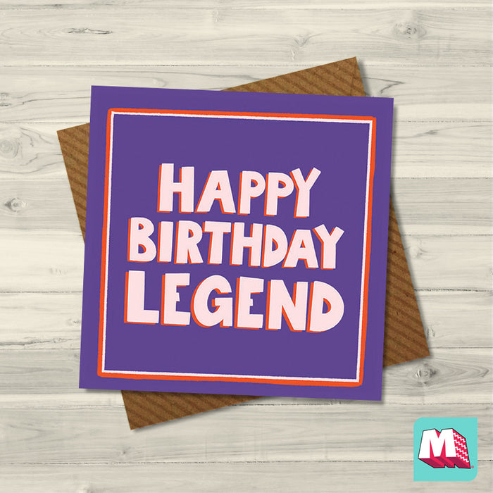 Happy Birthday You Legend - Maktus