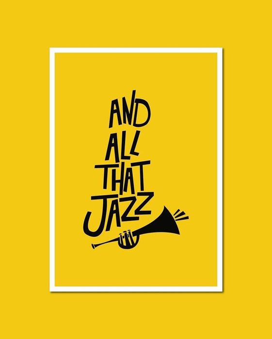 And All That Jazz A3 Poster