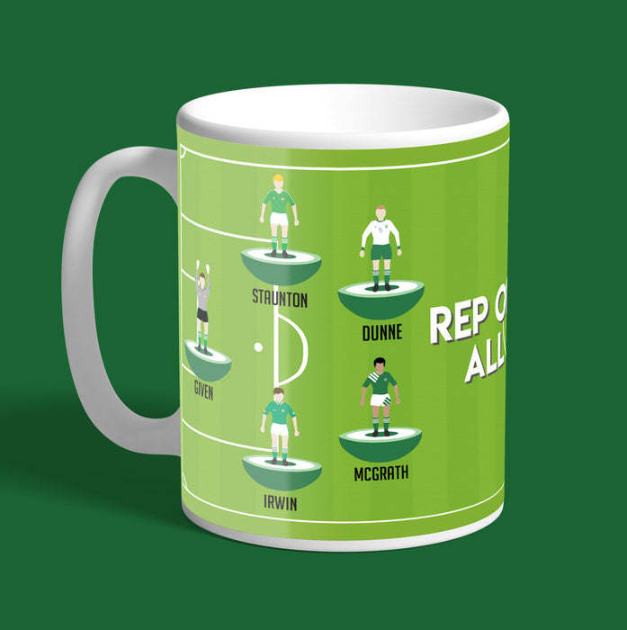 Rep of Ireland All Time XI Mug Subbuteo