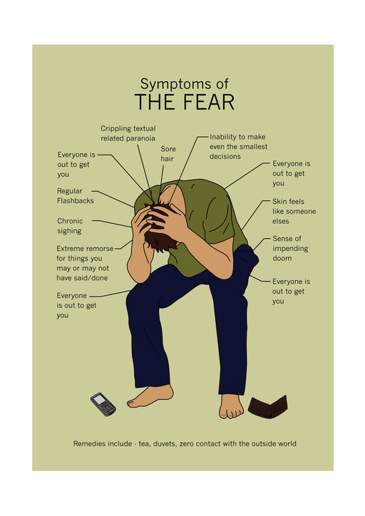 The Fear- A3 Art Print by Eoin Whelehan - Maktus