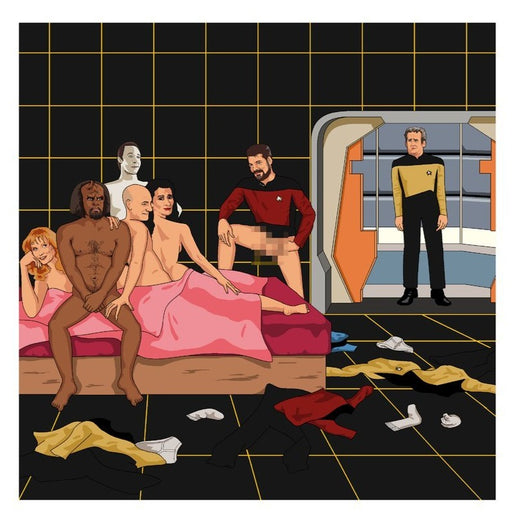 Awkward Star Trek Orgy - Maktus