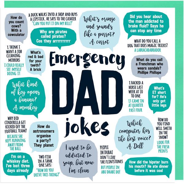 Emergency Dad Jokes - Maktus