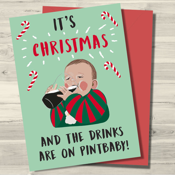 Pintbaby Christmas Card