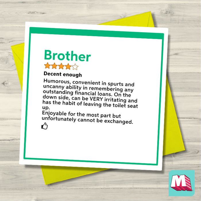 Brother Review