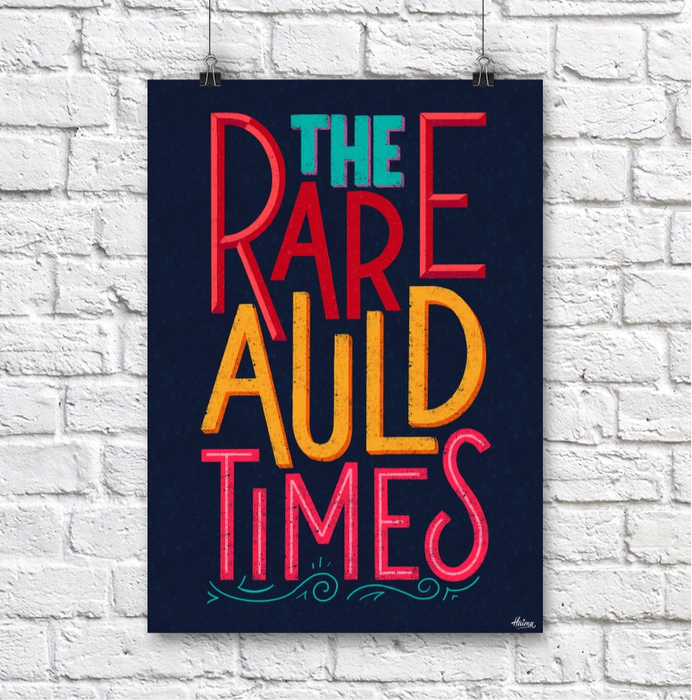 The Rare Aul Times A3 Print