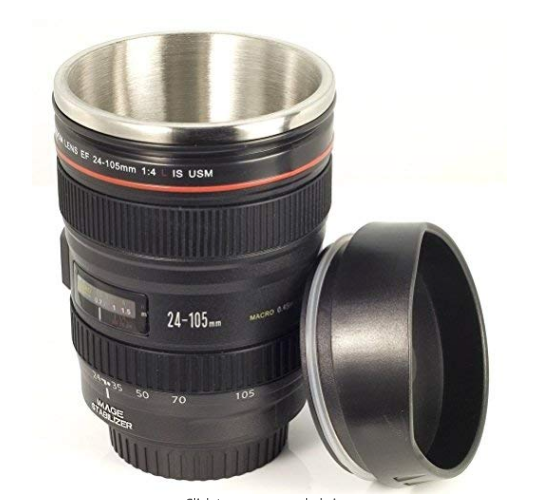 Camera Lens Travel Mug - Maktus