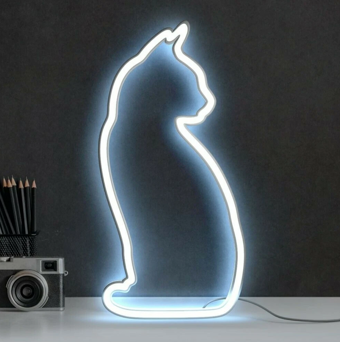 Meow- Neon Cat Light