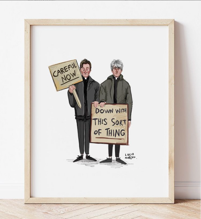 Father Ted A4 Print